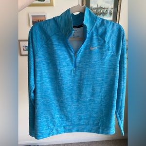Nike Running Medium Dri-Fit quarter zip long sleeved shirt